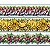 Tecido Tricoline Digital Barrado Estampa de Frutas Tropicais 55x150 cm, 10 faixas de 15cm, 100% Algodão, Fernando Maluhy - Imagem 8