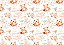 Tecido Tricoline Digital Estampado Coleção Heaven, Ursos, Fernando Maluhy, 50x150cm - Imagem 3