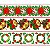 Tecido Tricoline Digital Barrado de Natal 100% Algodão 55x150cm Fernando Maluhy, Sinos, Guirlandas, Presentes, Árvores, - Imagem 3