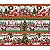 Tecido Tricoline Digital Barrado de Natal, Duendes, 100% Algodão 55x150cm Fernando Maluhy, Tema Natalino - Imagem 3