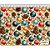 Tecido Tricoline Digital Coleção Natal Balls and Pines, 50x150cm, 100% Algodão, Fernando Maluhy, Bolas de Natal e Pinhas - Imagem 2