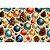 Tecido Tricoline Digital Coleção Natal Balls and Pines, 50x150cm, 100% Algodão, Fernando Maluhy, Bolas de Natal e Pinhas - Imagem 5