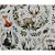 Tecido Tricoline Digital Cute Wild Animals, Infantil, 50x150cm, Fernando Maluhy, 100% Algodão - Imagem 3