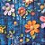 Tecido Tricoline Dgital com Estampa de Flores Xadrez 50x150 cm, Fernando Maluhy - Imagem 8