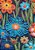 Tecido Tricoline Digital Floral Colorido, Estampa de Flores em Azul, Laranja e Rosa 50x150cm, Fernando Maluhy - Imagem 10