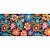 Tecido Tricoline Digital Floral Colorido, Estampa de Flores em Azul, Laranja e Rosa 50x150cm, Fernando Maluhy - Imagem 6