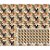 Tecido Tricoline Digital Coleção Daisies Margarida Fundo Madeira 50x150 cm, Fernando Maluhy - Imagem 1