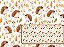 Tecido Tricoline Digital Coleção Boho Woodland Porco Espinho 50x150 cm, Fernando Maluhy - Imagem 5