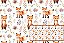 Tecido Tricoline Digital Coleção Boho Woodland Raposa 50x150 cm, Fernando Maluhy - Imagem 6