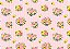 Tecido Tricoline Digital Fernando Maluhy Coleção Pink Lemonade Limão e flores fundo xadrez 50 x 150 cm - Imagem 10