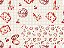 Tecido Tricoline Digital Fernando Maluhy Coleção Cherry Kitties Maquiagem 50x150 cm, 100% Algodão - Imagem 5
