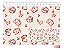 Tecido Tricoline Digital Fernando Maluhy Coleção Cherry Kitties Maquiagem 50x150 cm, 100% Algodão - Imagem 6