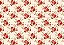 Tecido Tricoline Digital Fernando Maluhy Coleção Vintage Red Rosas Grandes, 50x150 cm, 100% Algodão - Imagem 8