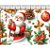 Tecido Tricoline Digital Fernando Maluhy Papai Noel pinhas e presentes 50 x 150 cm - Imagem 3