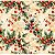 Tecido Tricoline Digital Fernando Maluhy Coleção Vintage Bico de azevinha 50 x 150 cm - Imagem 1
