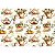 Tecido Tricoline Digital Fernando Maluhy Coleção Vintage Kitchen bules e xícaras 50 x 150 cm - Imagem 2