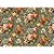 Tecido Tricoline Digital Fernando Maluhy Coleção Vintage floral Flores grandes com fundo verde 50 x 150 cm - Imagem 3