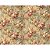 Tecido Tricoline Digital Fernando Maluhy Coleção Vintage Floral Flores Pequenas com fundo bege 50x150 cm - Imagem 5