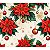 Tecido Tricoline Digital Natal Fernando Maluhy Bico de Papagaio e Bolas 50 x 150 cm - Imagem 8