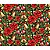 Tecido Tricoline Digital Fernando Maluhy Bico de Pagagaio e Sinos Vermelho Natal 50 x 150 cm - Imagem 7
