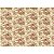 Tecido Tricoline Digital Fernando Maluhy Coleção Vintage Floral Flores Médias com Fundo Bege 50 x 150 cm - Imagem 3