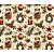 Tecido Tricoline Digital Fernando Maluhy Coleção Vintage Vasos e guirlandas 50 x 150 cm - Imagem 3