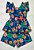 Conjunto Infantil Azul estampado Menina - Imagem 5