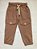 Calça Infantil Menino Marrom - Imagem 1