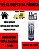 Vela Votiva (BR/AZC) Kit Com 12 - Imagem 1