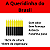 Pacote 1 Kg de Vela Palito ( Amarelo e Preto) - Imagem 2