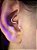 Piercing Coração Daith Titânio com Zircônias Cravejadas - Imagem 5