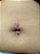 Piercing Umbigo Zircônias Cravejadas Titânio - Imagem 2