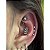 Piercing Orelha Folha Ramos Titânio Conch Lóbulo Labret Hélix Flat Scapha Zircônia - Imagem 2