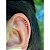 Piercing Labret Mini Zircônias Orelha Trágus Hélix Conch Flat Lóbulo - Imagem 2