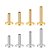 Haste Piercing Labret Titânio Rosca Interna 4mm 5mm 6mm 7mm 8mm 10mm 12mm Downsize - Imagem 3