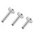Haste Piercing Labret Titânio Rosca Interna 4mm 5mm 6mm 7mm 8mm 10mm 12mm Downsize - Imagem 6