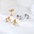 Piercing Abelha com Zircônias em Titânio Brinco - Imagem 2