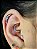Piercing Argola Click Segmento Aço Cirúrgico Zircônia 8mm 10mm Septo Daith Hélix Prata Dourado - Imagem 2
