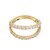 Piercing Argola Zircônias Dupla Cravejadas Titânio Piercing Conch Hélix Septo Orelha - Imagem 4