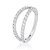 Piercing Argola Zircônias Dupla Cravejadas Titânio Piercing Conch Hélix Septo Orelha - Imagem 3