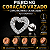 Piercing Coração Zircônia Labret Aço Cirúrgico Trágus Hélix Conch Flat Lóbulo 8mm 1.2mm Prata - Imagem 2