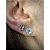 Piercing Labret Borboleta Zircônias Cravejadas Titânio 100% Hipoalergênico Rosca Interna - Imagem 6