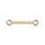 Piercing Mamilo Peito Barbell Rosca Interna Titânio Zircônia PVD 2 Unidades - Imagem 5