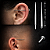 Taper Piercing Titânio Rosca Interna 1.2 1.4 1.6 Auxiliar Colocação Joia Profissional - Imagem 5