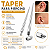 Taper Piercing Titânio Rosca Interna 1.2 1.4 1.6 Auxiliar Colocação Joia Profissional - Imagem 1