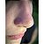 Piercing Nariz Ponto de Luz Nostril Titânio Aba Nasal Natural Filete PVD Zircônia - Imagem 2