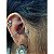 Piercing Mini Flor Titânio Zircônia Cravejada Labret Rosca Interna Trágus Hélix Conch Flat Lóbulo - Imagem 3
