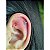 Piercing Trinity Titânio Hipoalergênico 3 Zircônias Labret Rosca Interna Trágus Hélix Conch Flat - Imagem 5