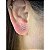 Piercing Trinity Titânio Hipoalergênico 3 Zircônias Labret Rosca Interna Trágus Hélix Conch Flat - Imagem 2