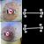 Piercings de Mamilo 3 Pedras (Trio Zircônias)  Titânio – Barbell - Imagem 1